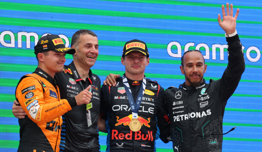 Lewis Hamilton's First Podium
